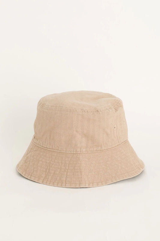 Beige Bucket Hat